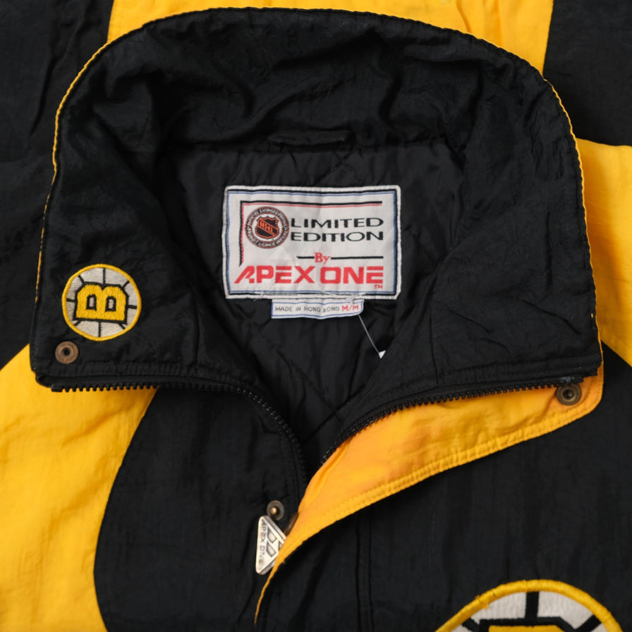 Vintage Apex Boston Bruins Padded Jacket large 