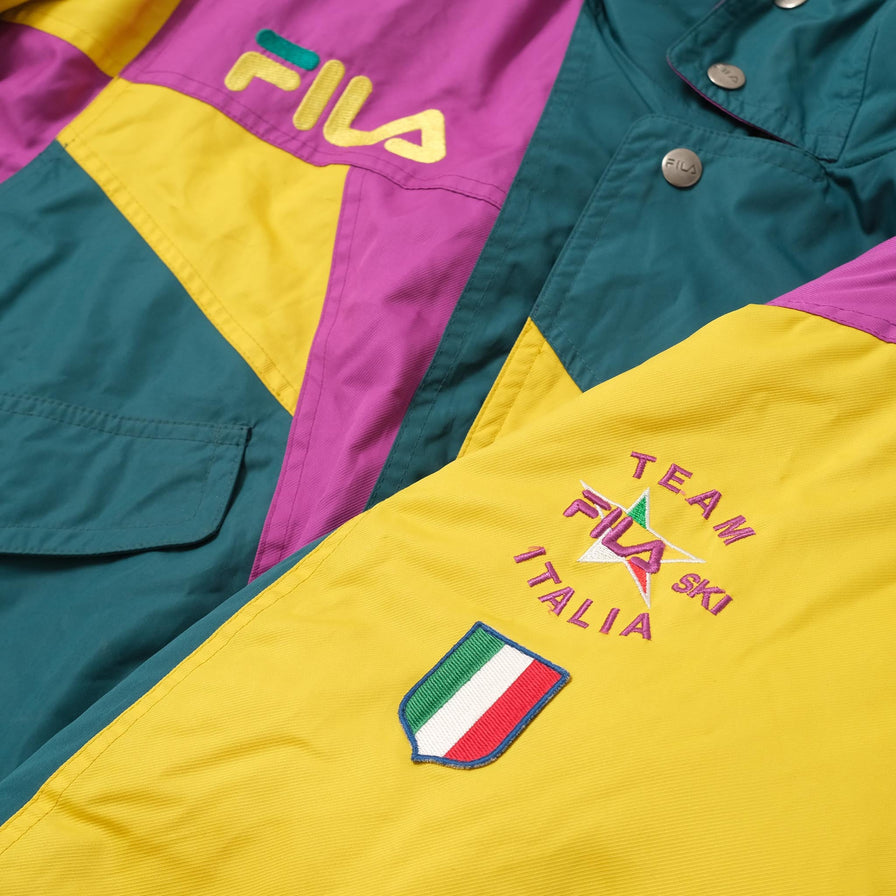 Vintage Fila Team Italia Ski Jacket XLarge 