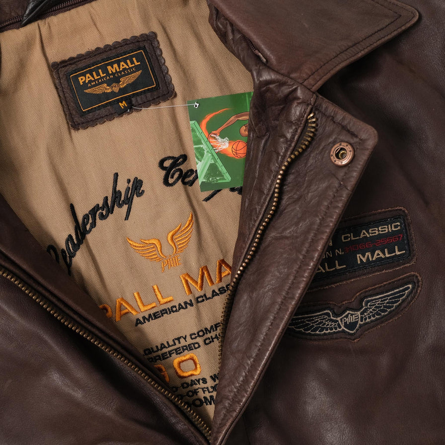 Vintage Pall Mall Leather Jacket Large 