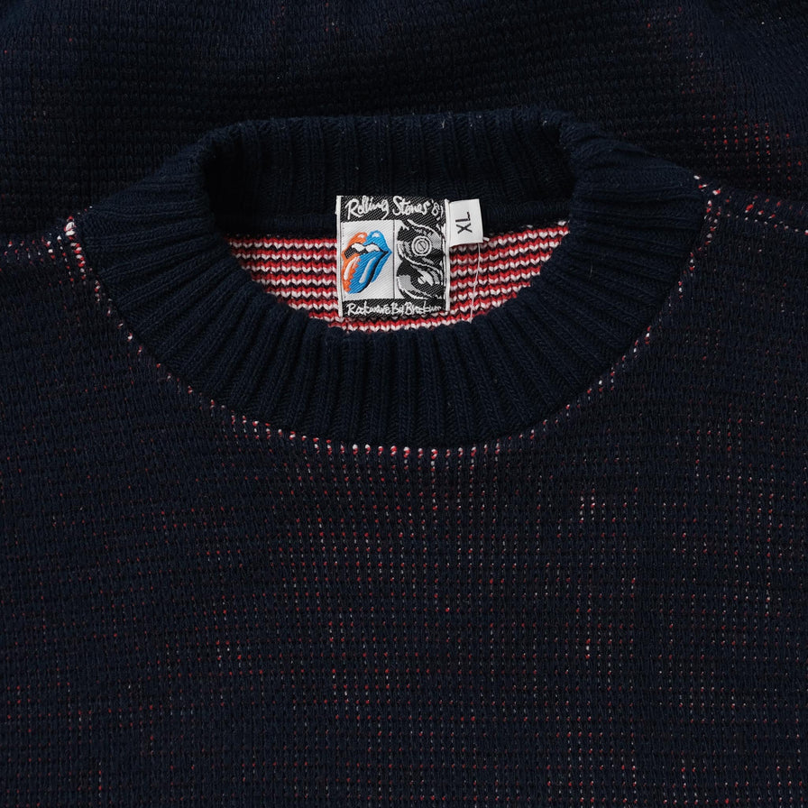 Vintage 1989 Rolling Stones Knit Sweater XLarge 