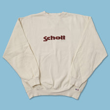 Vintage Schott NYC Sweater Medium 
