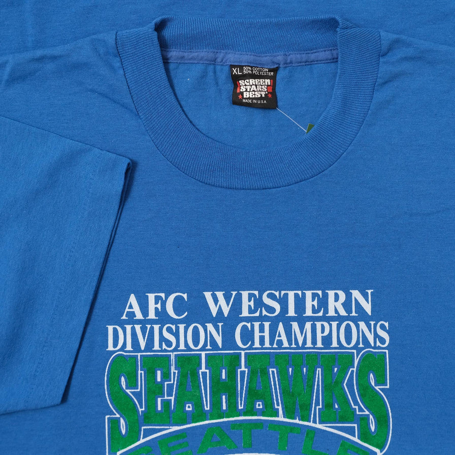 1988 Seattle Seahawks T-Shirt Large 