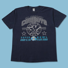 1993 Cowboys NFC Champions T-Shirt XLarge 