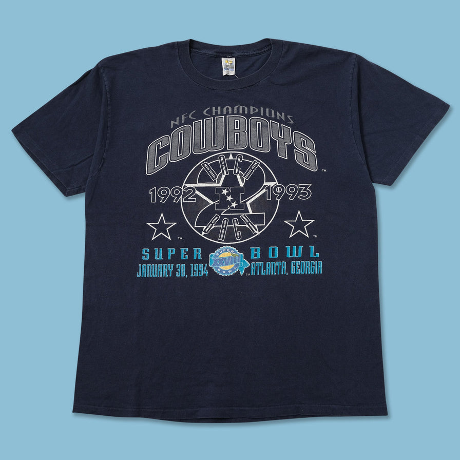 1993 Cowboys NFC Champions T-Shirt XLarge 