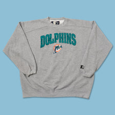 Vintage Starter Miami Dolphins Sweater XXLarge 