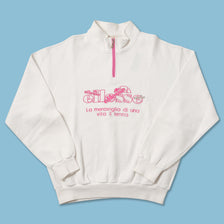 Vintage Ellesse Q-Zip Sweater Small 