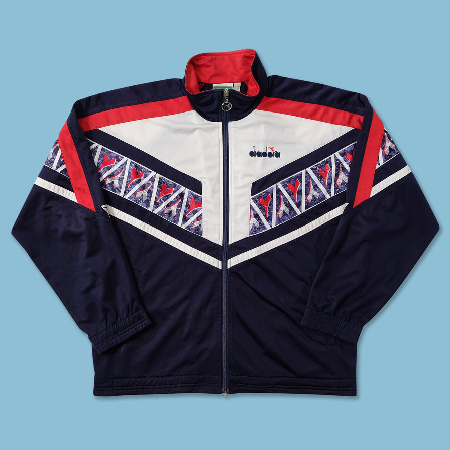 Vintage diadora Track Jacket Large 