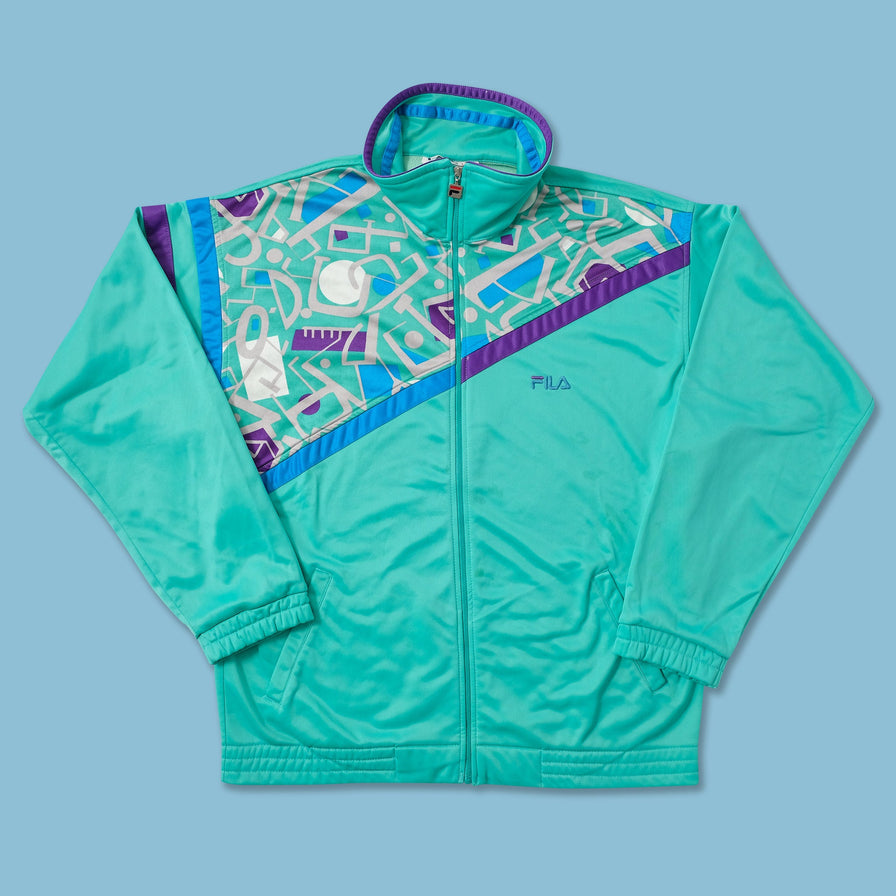 Vintage Fila Track Jacket Large 