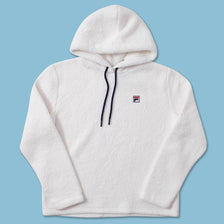 Vintage Fila Fleece Hoody Medium 