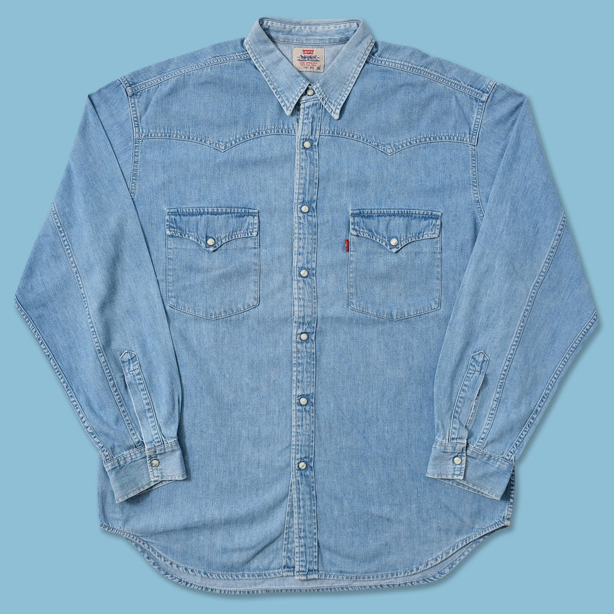 Vintage Levi's Denim Shirt XLarge 