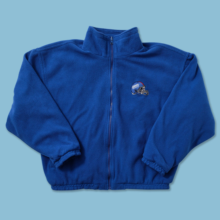 Vintage New York Giants Fleece Jacket Large 