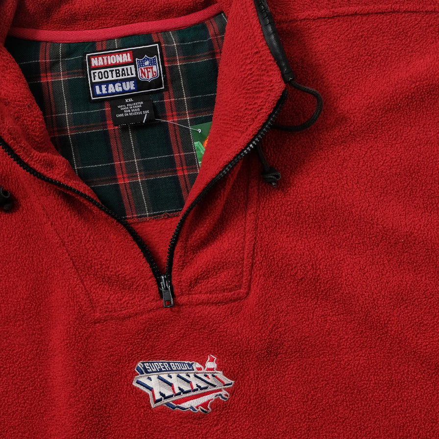 2002 Super Bowl Fleece XXL 