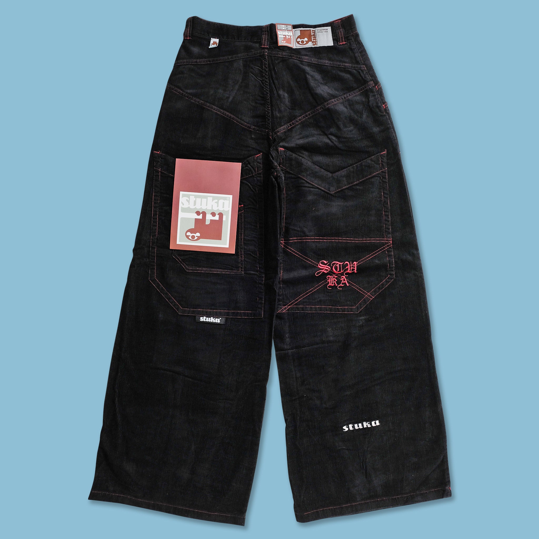 Y2K Baggy Corduroy Pants | Double Double Vintage