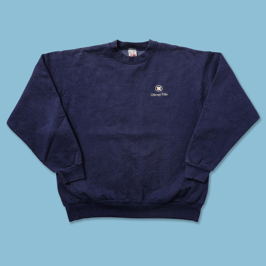 Vintage Chicago Title Sweater XLarge 