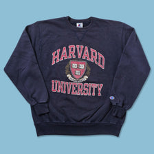 Vintage Champion Harvard Sweater Medium 