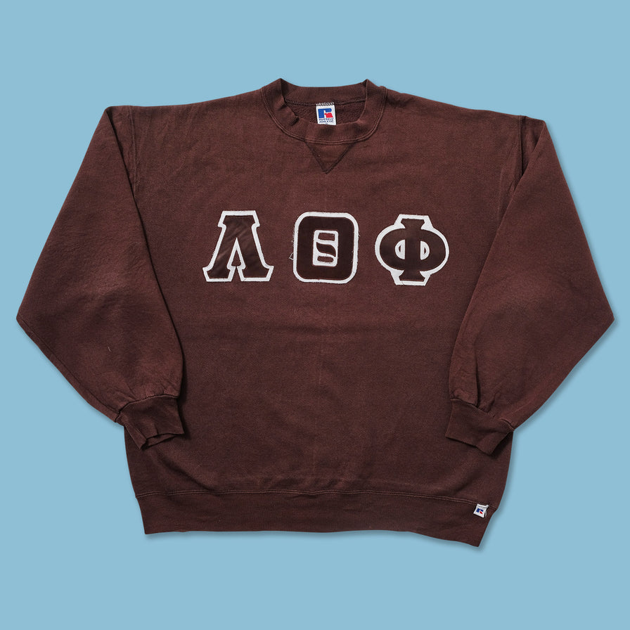 Vintage Russell Athletic Fraternity Sweater XLarge 