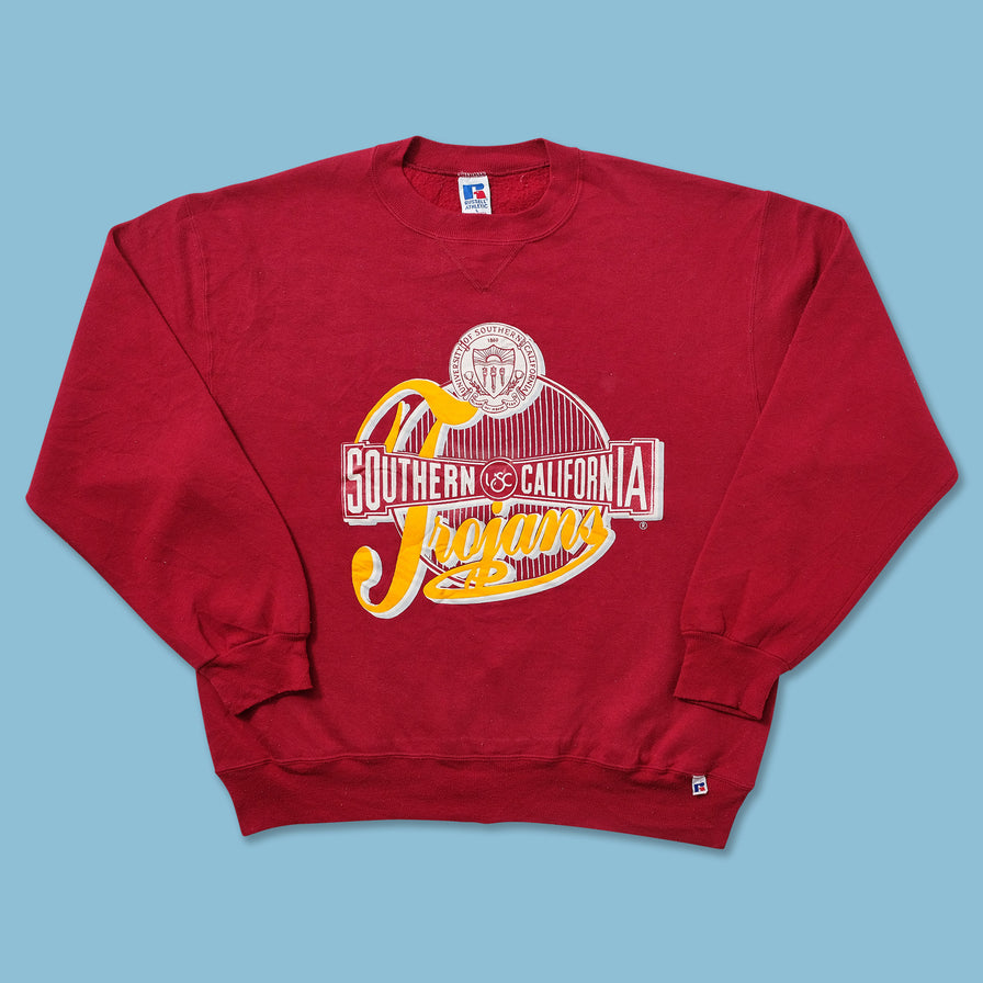 Vintage Russell Athletic USC Trojans Sweater Medium 