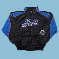 Vintage New York Mets Padded Jacket XLarge 