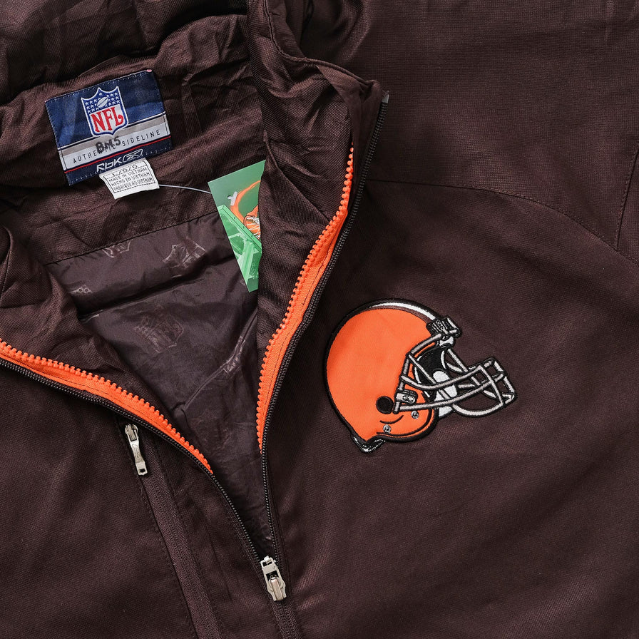 Vintage Reebok Cleveland Browns Light Jacket Large 