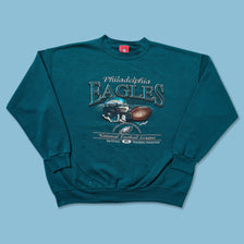 Vintage Philadelphia Eagles Sweater XLarge 