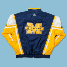 Vintage Starter Michigan Wolverines Track Jacket XLarge 