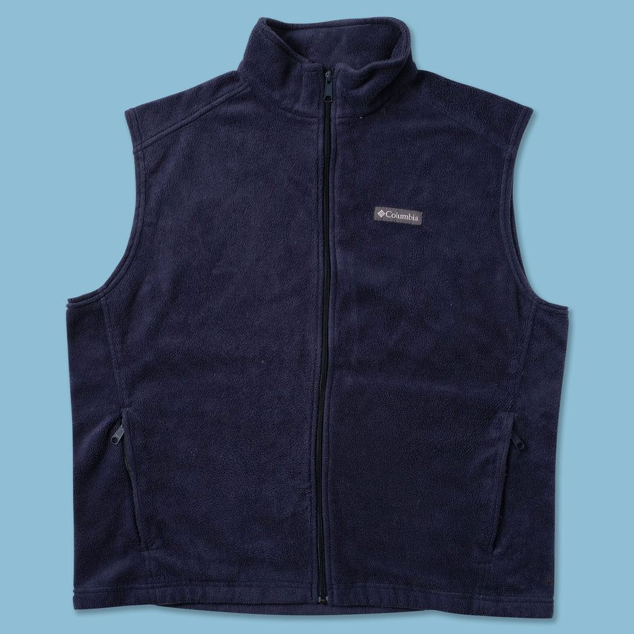 Columbia Fleece Vest Large - Double Double Vintage