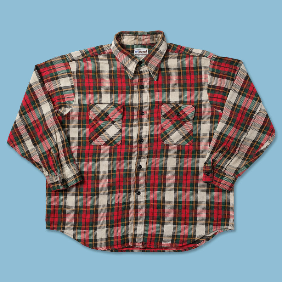 Vintage Flannell Shirt XLarge - Double Double Vintage