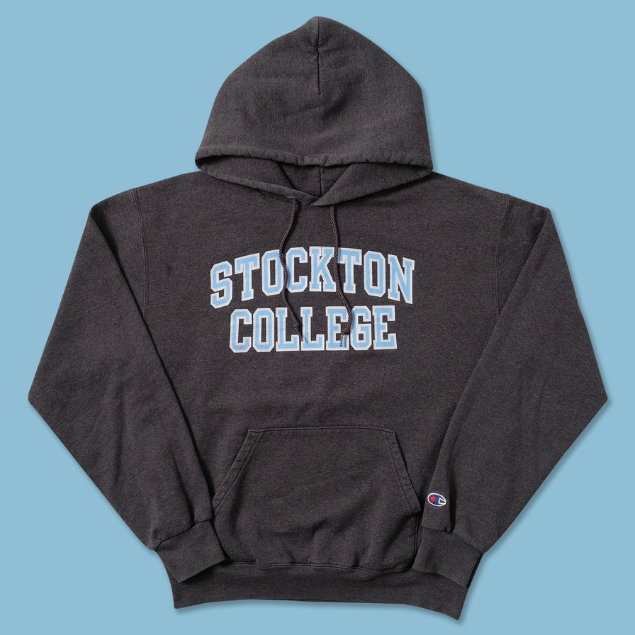 Champion Stockton College Hoody Small - Double Double Vintage