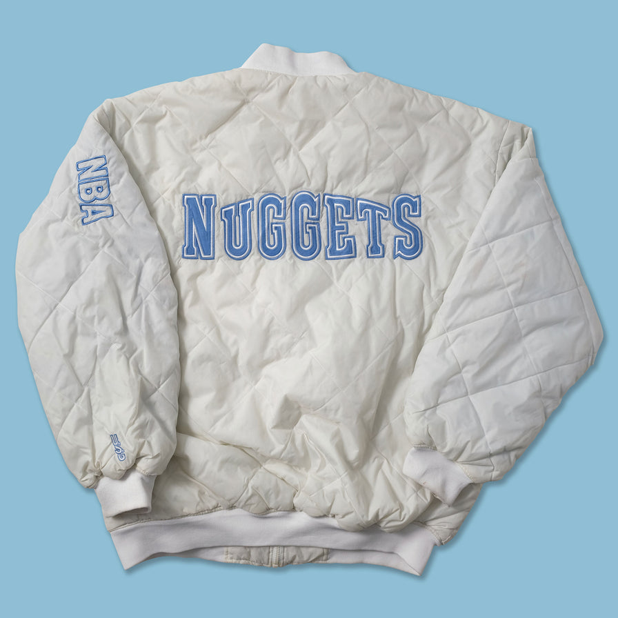 Vintage Denver Nuggets Varsity Jacket Large - Double Double Vintage