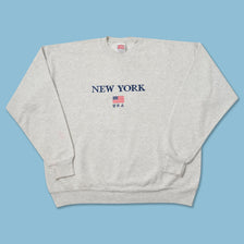 Vintage New York USA Sweater XLarge 