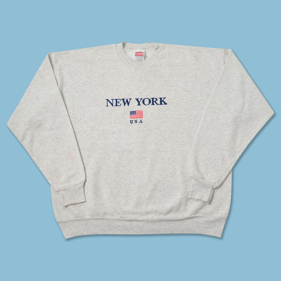 Vintage New York USA Sweater XLarge 