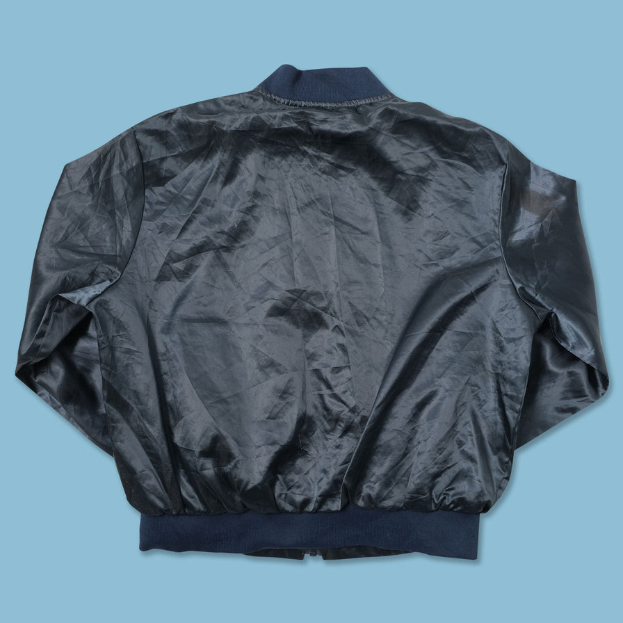 Vintage Satin College Jacket Large 