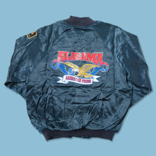 Vintage Alabama Satin College Jacket Large 