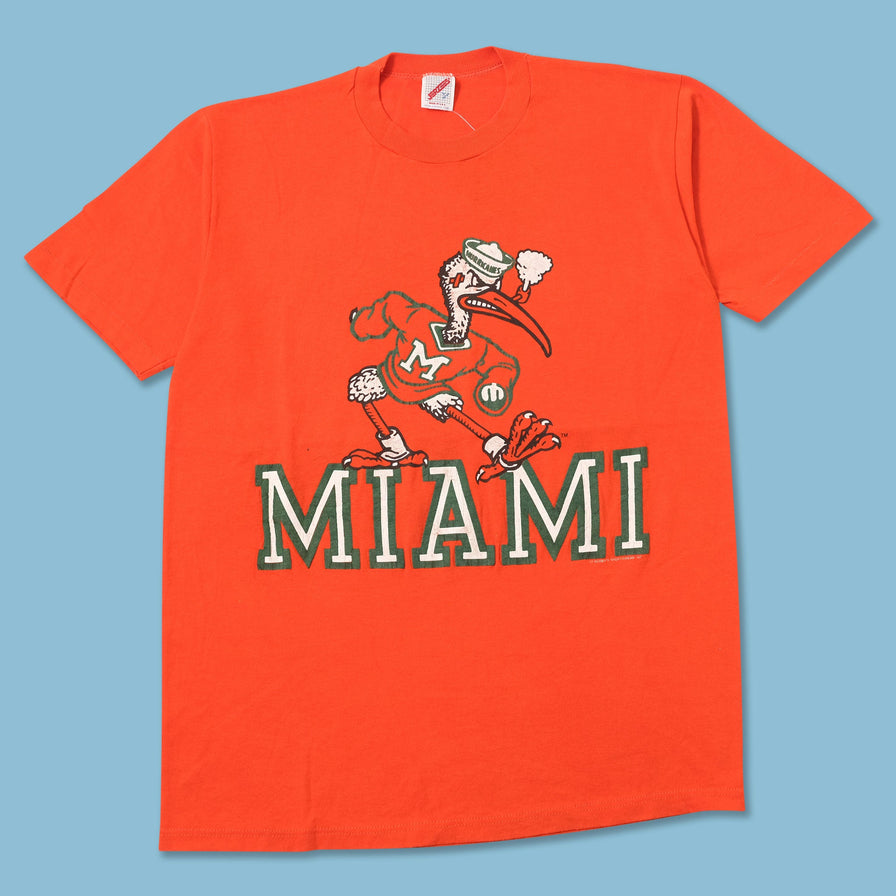 1987 Miami Hurricanes T-Shirt Medium 