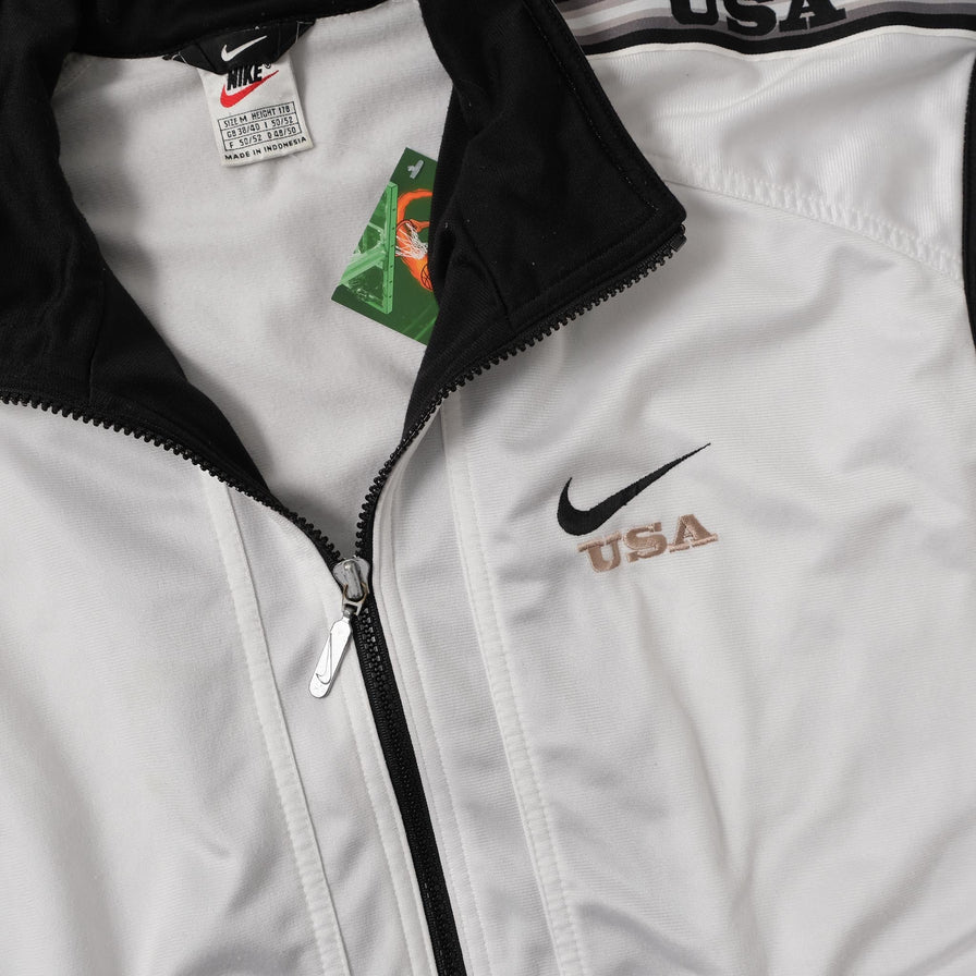 Vintage Nike USA Track Jacket Medium 