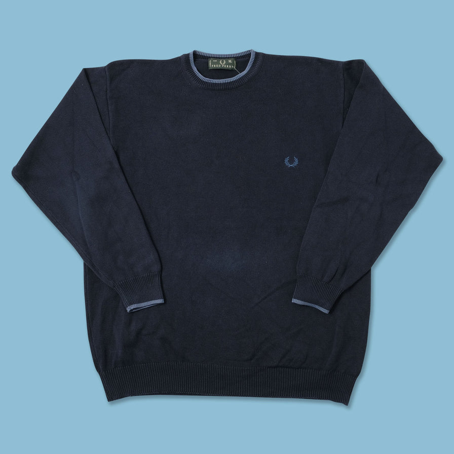 Vintage Fred Perry Knit Sweater XLarge 