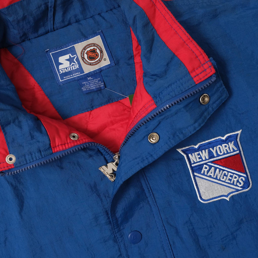 Vintage Starter New York Rangers Padded Jacket XLarge 