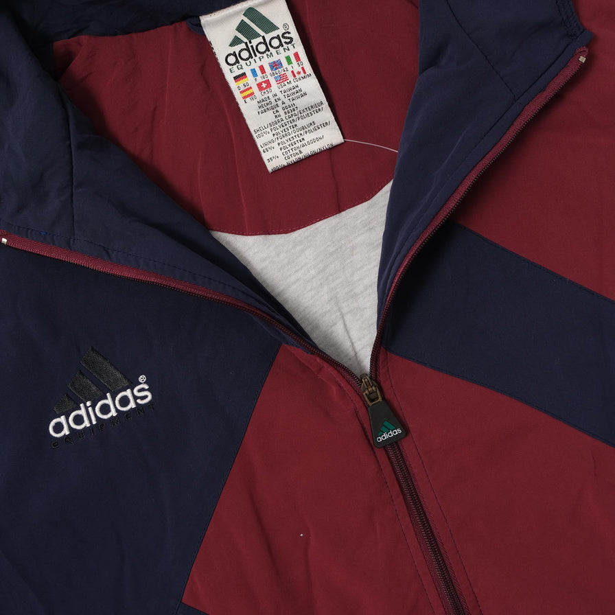 Vintage Adidas Equipment Track Jacket Medium 