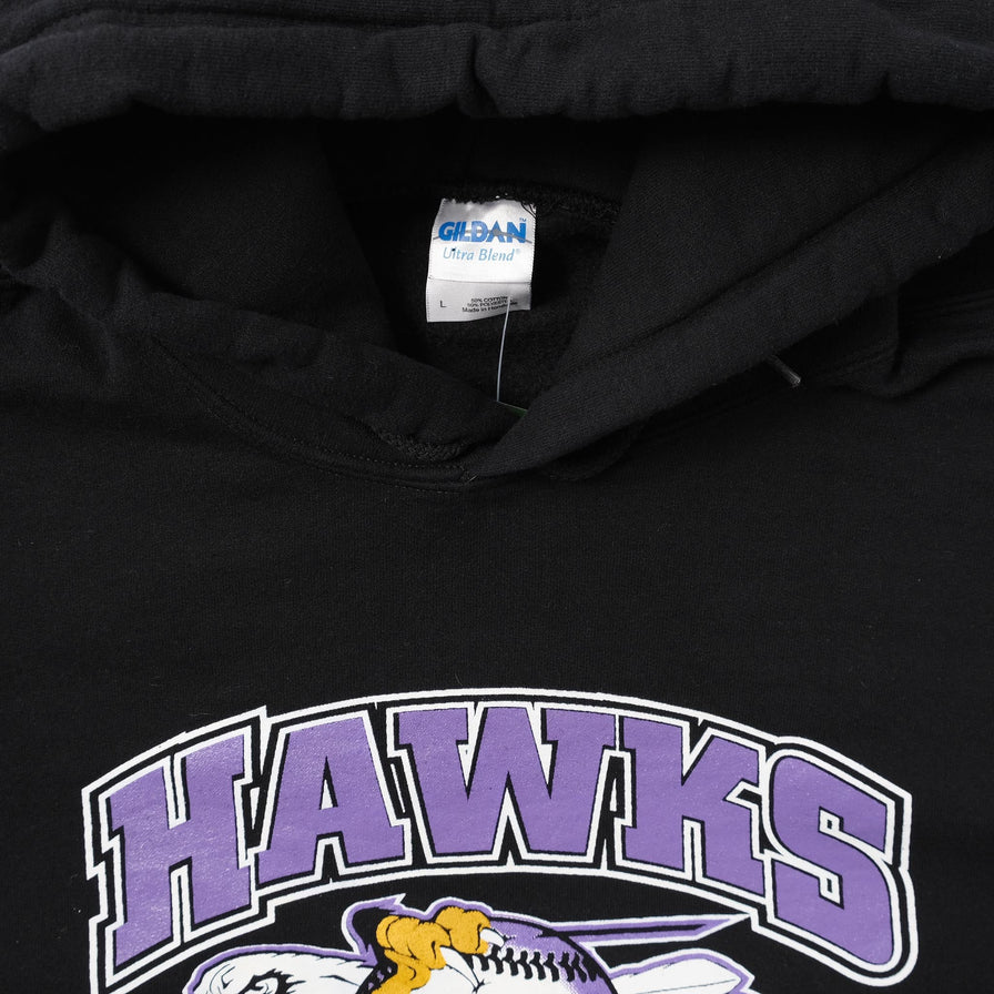 Vintage Hawks Softball Hoody Large 