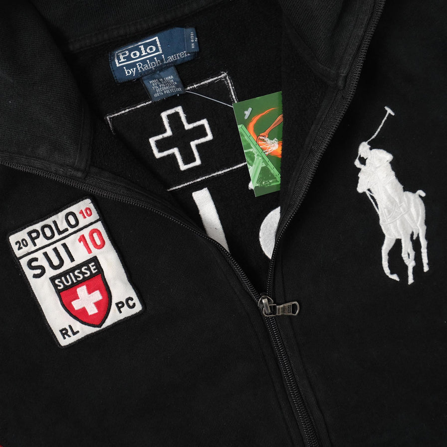 Polo Ralph Lauren Suisse Sweat Jacket Small 