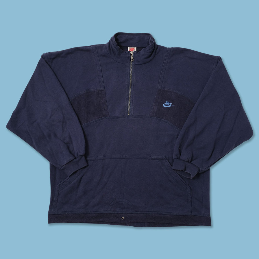 Vintage Nike Q-Zip Sweater XLarge 