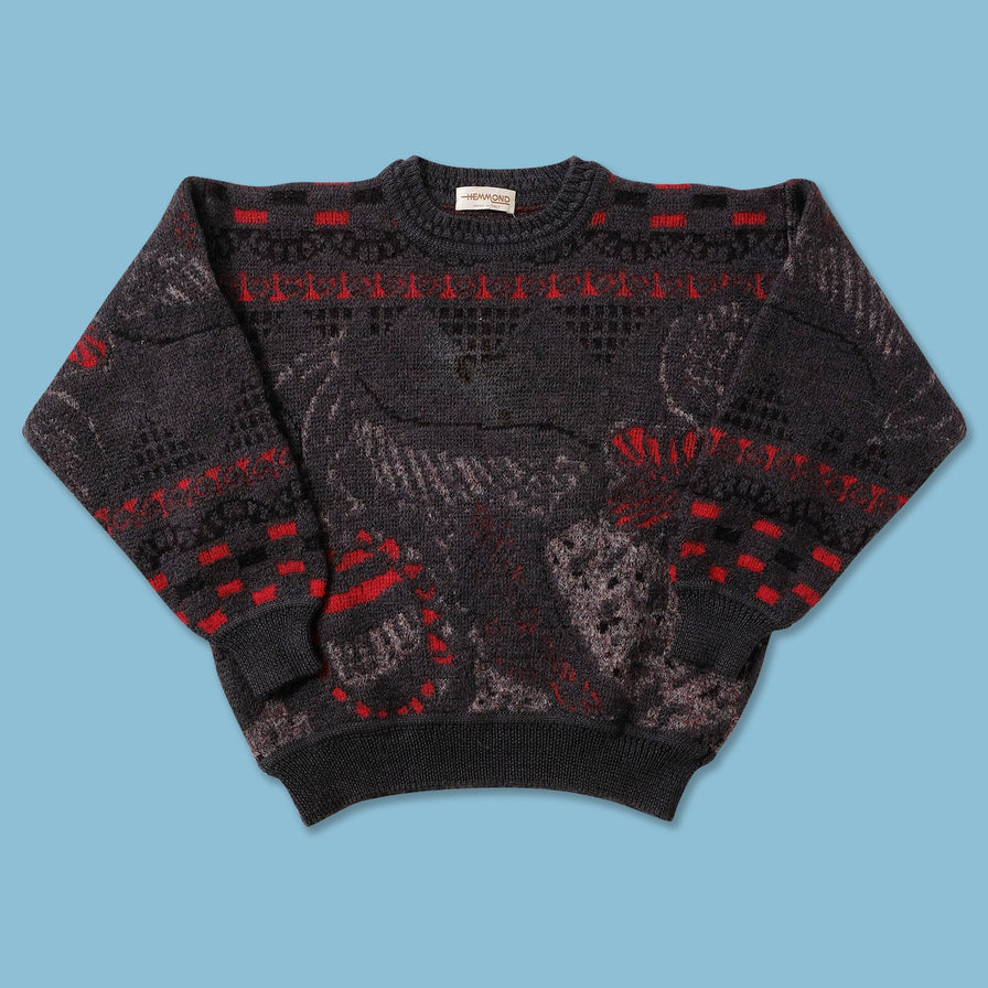 Women's Vintage Knit Sweater XSmall 