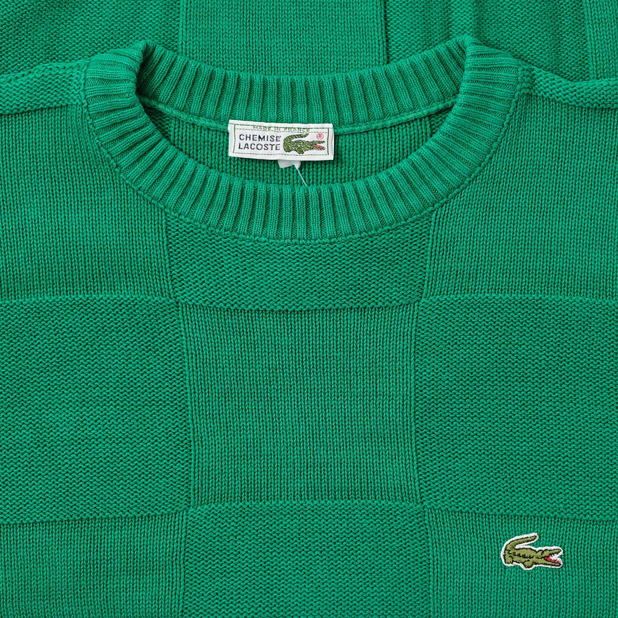 Vintage Lacoste Knit Sweater Large 
