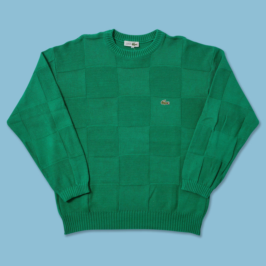 Vintage Lacoste Knit Sweater Large 