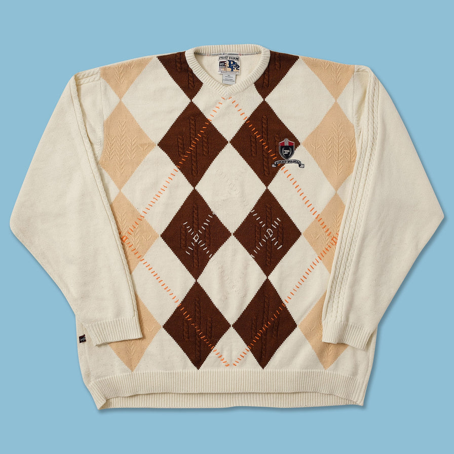 Vintage Phat Farm Knit Sweater XXL 