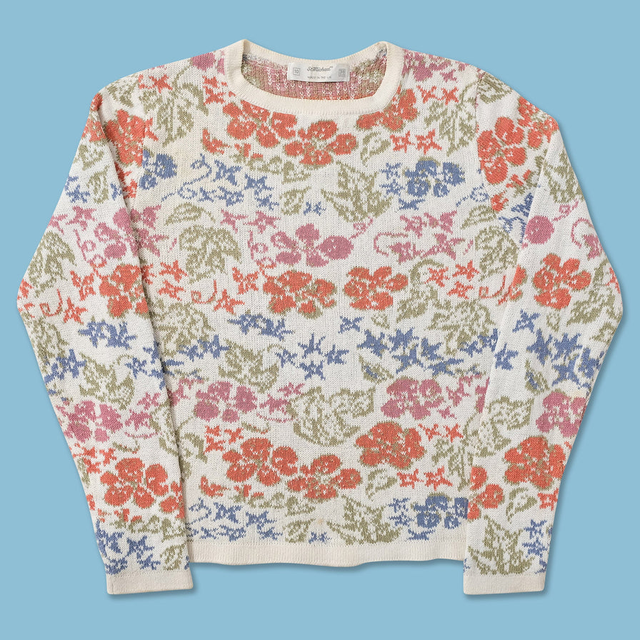Women's Vintage Knit Sweater Medium 
