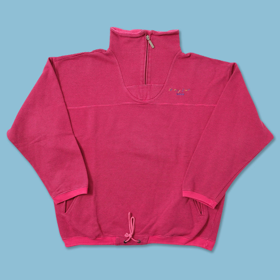 Vintage adidas Q-Zip Sweater Medium 