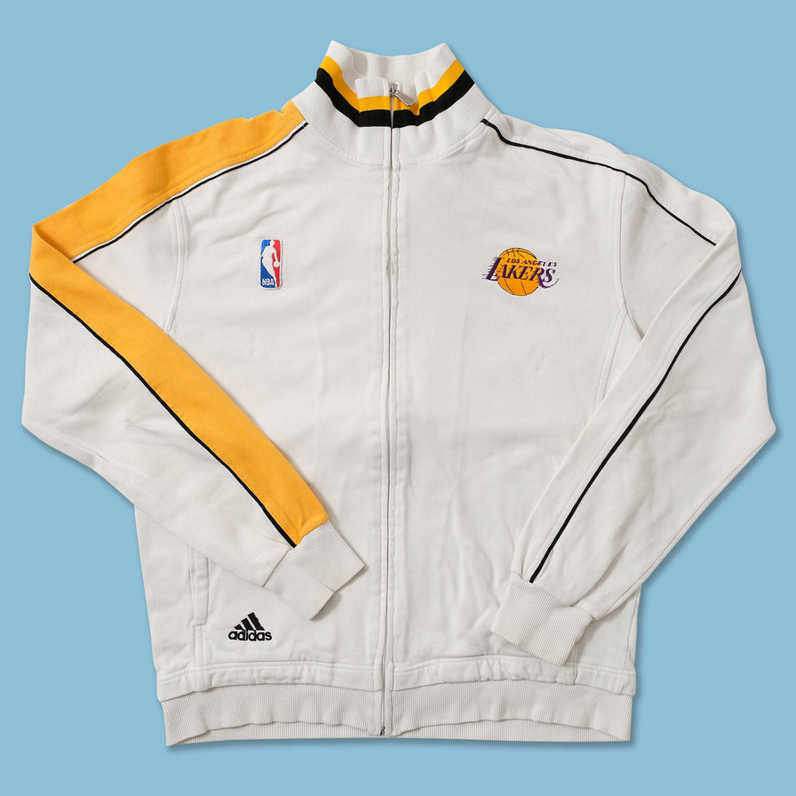 Vintage adidas Los Angeles Lakers Sweat Jacket Small 