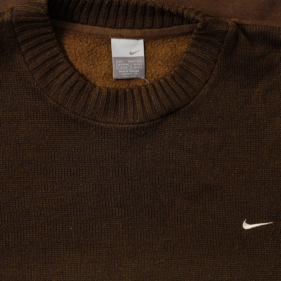 Vintage Nike Knit Sweater Large 