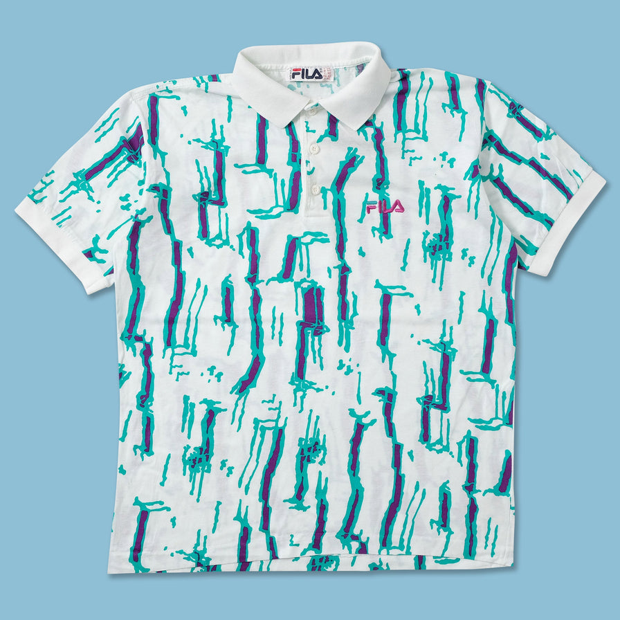 Vintage Fila Tennis Polo Medium 